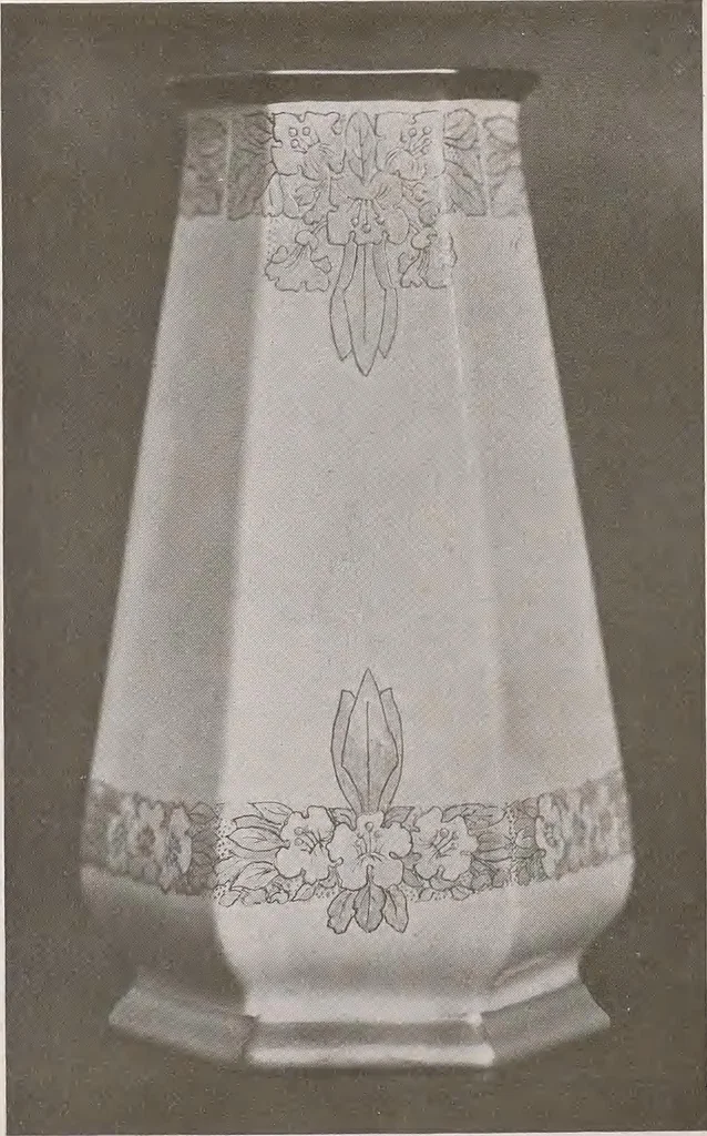 An illustration from Keramic studio, 1899, leaf 45