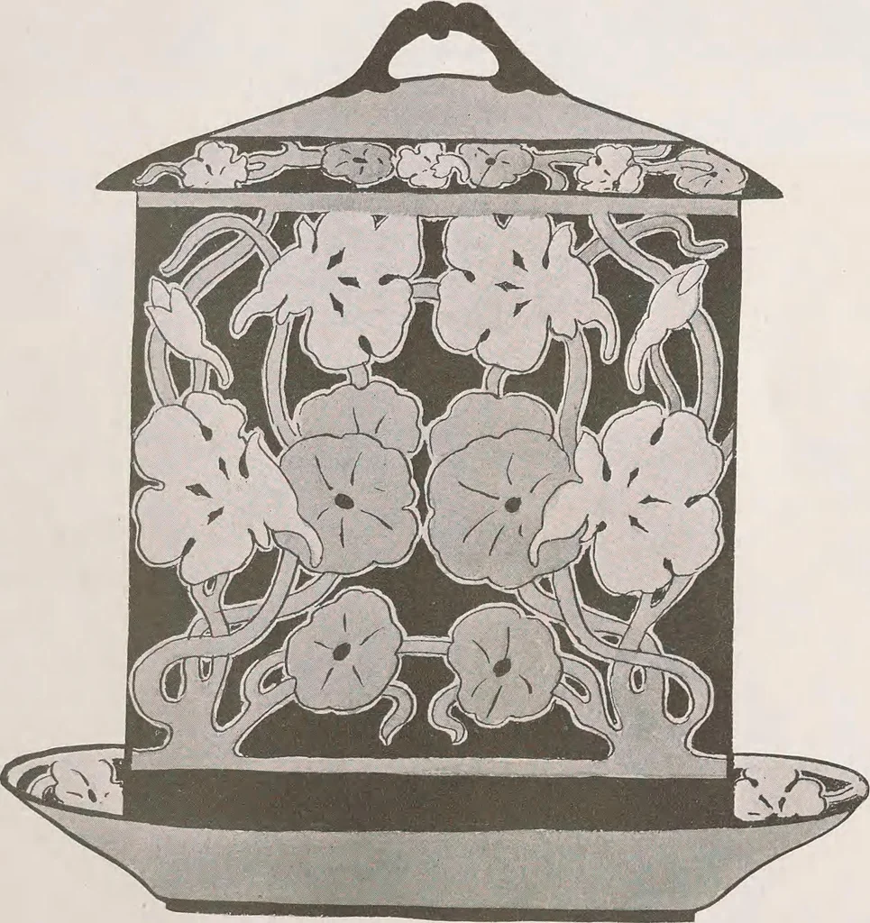 An illustration from Keramic studio, 1899, leaf 46