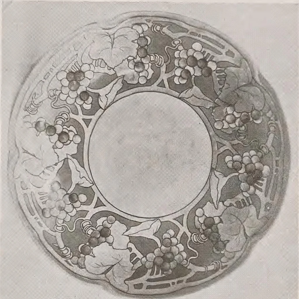 An illustration from Keramic studio, 1899, leaf 47