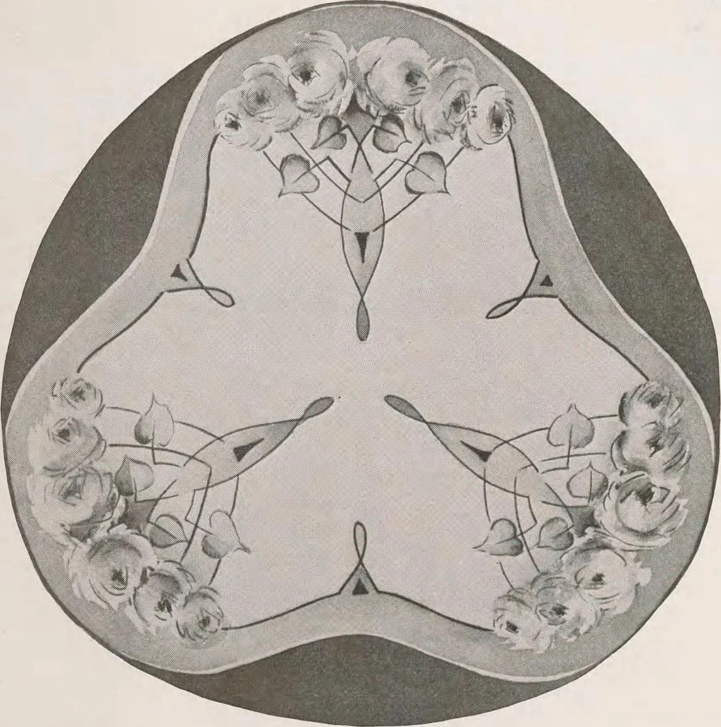 An illustration from Keramic studio, 1899, leaf 48
