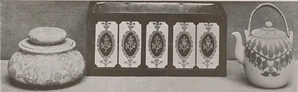 An illustration from Keramic studio, 1899, leaf 61