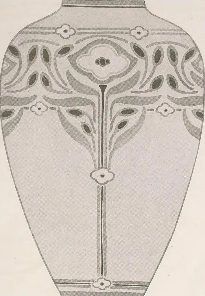 An illustration from Keramic studio, 1899, leaf 86