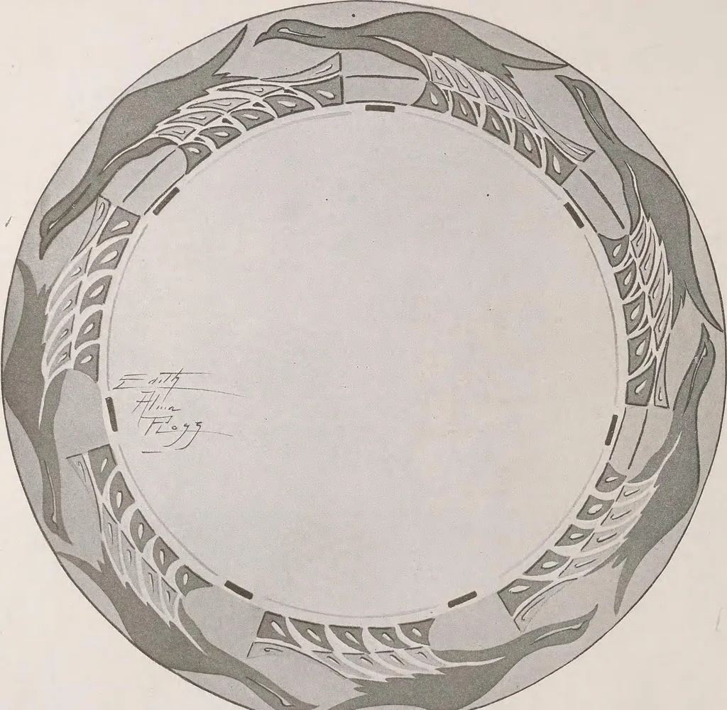 An illustration from Keramic studio, 1899, leaf 89