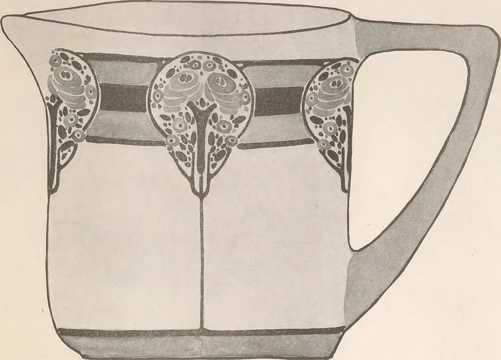 An illustration from Keramic studio, 1899, leaf 116