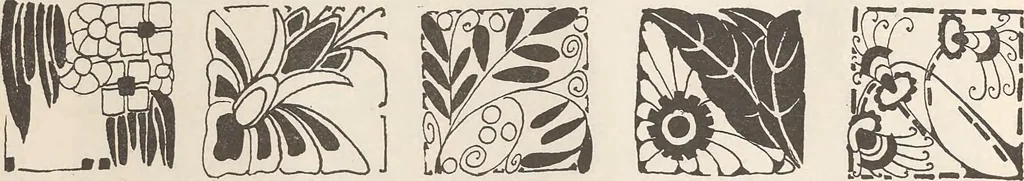 An illustration from Keramic studio, 1899, leaf 120