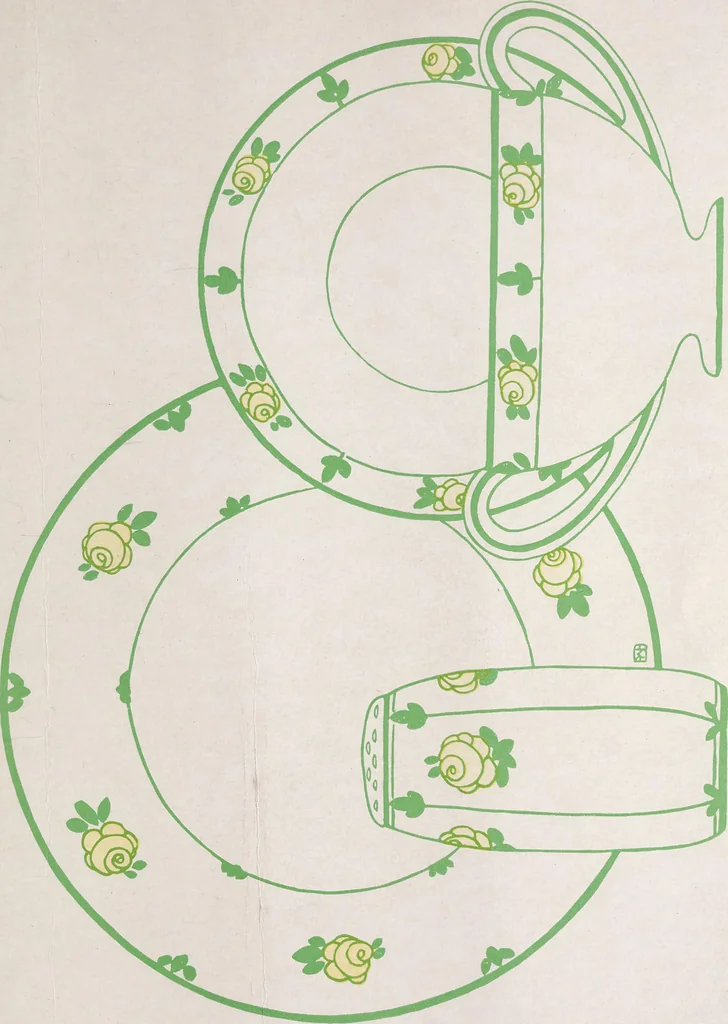 An illustration from Keramic studio, 1899, leaf 122