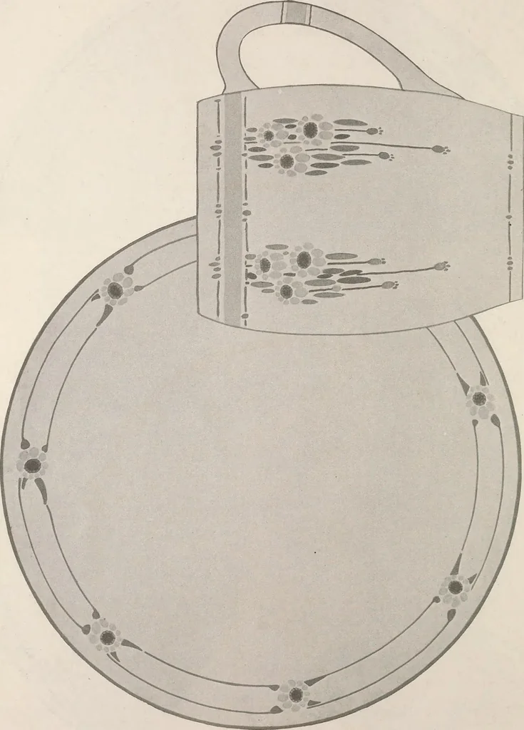 An illustration from Keramic studio, 1899, leaf 135