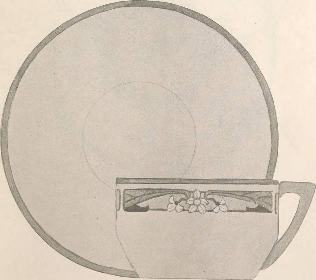 An illustration from Keramic studio, 1899, leaf 136