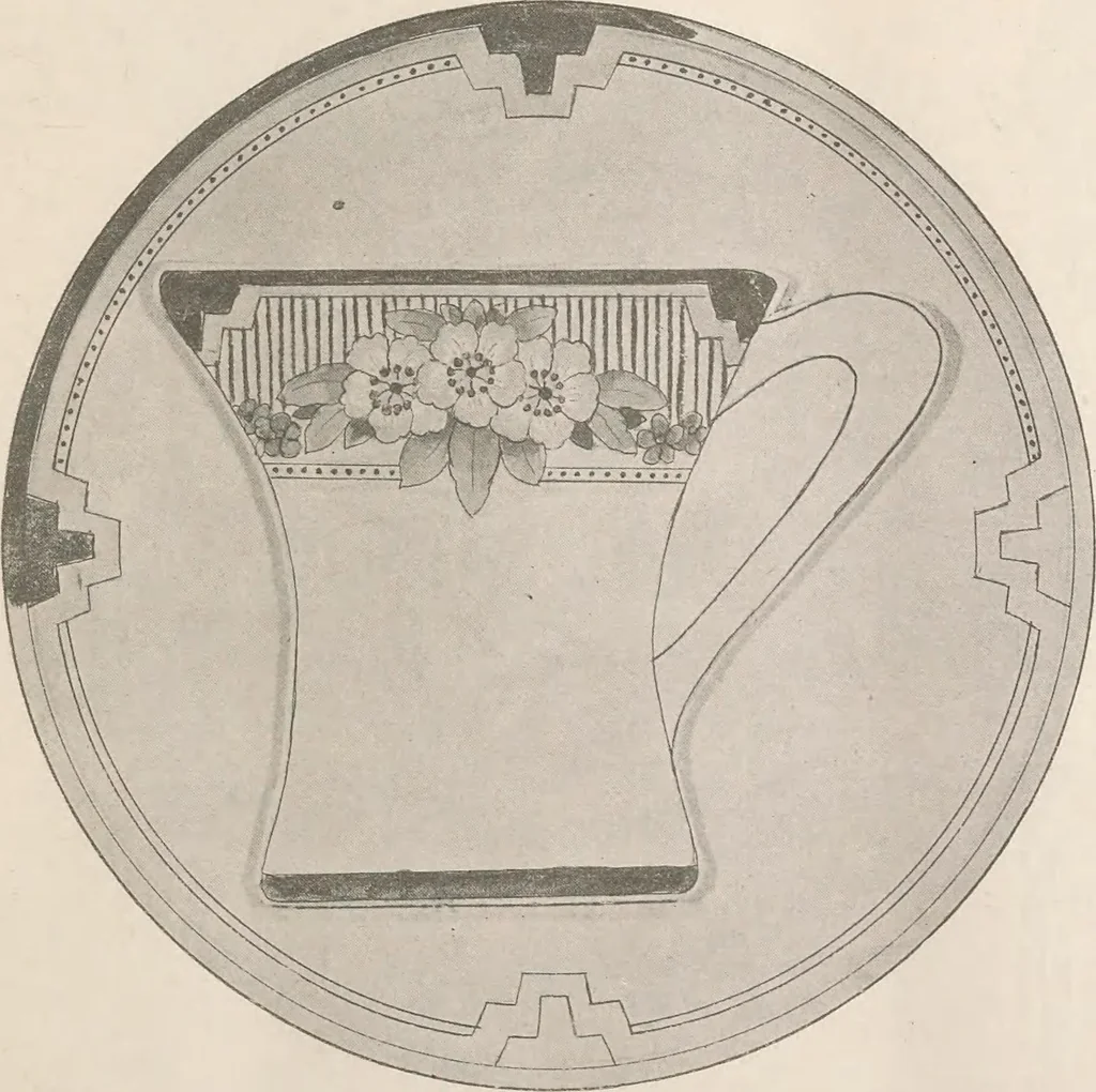 An illustration from Keramic studio, 1899, leaf 162