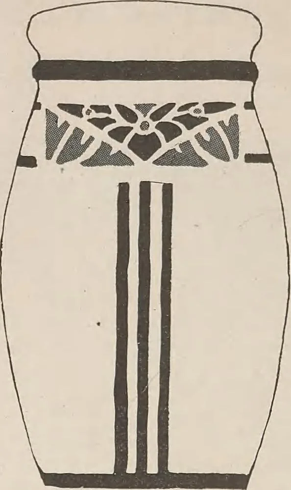 An illustration from Keramic studio, 1899, leaf 167