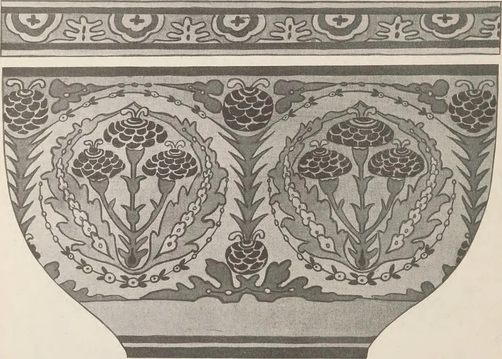 An illustration from Keramic studio, 1899, leaf 181