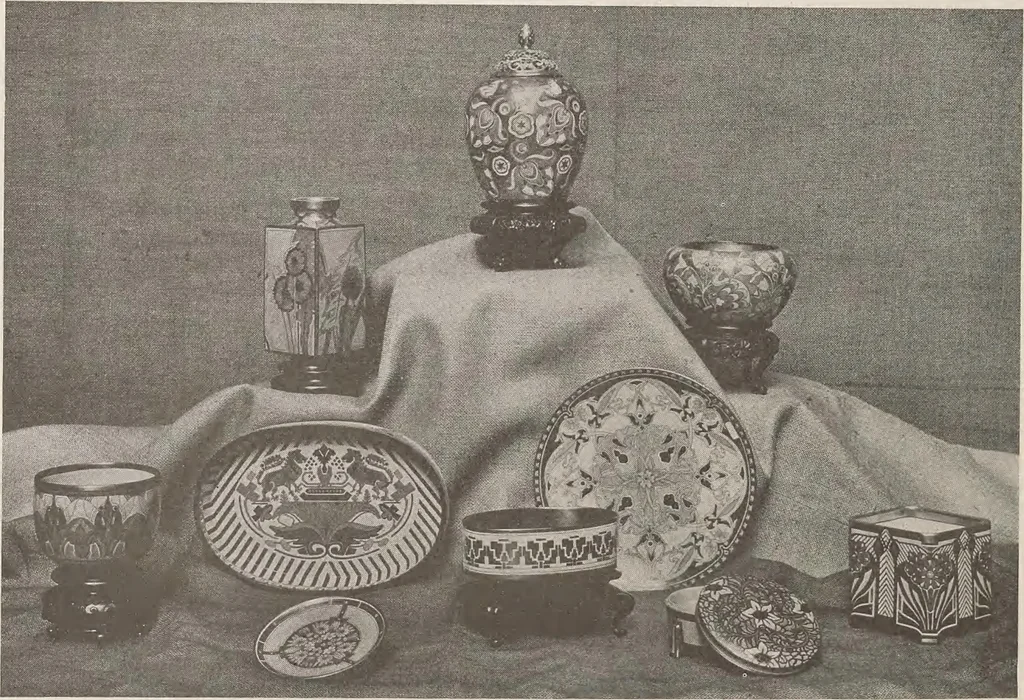 An illustration from Keramic studio, 1899, leaf 19