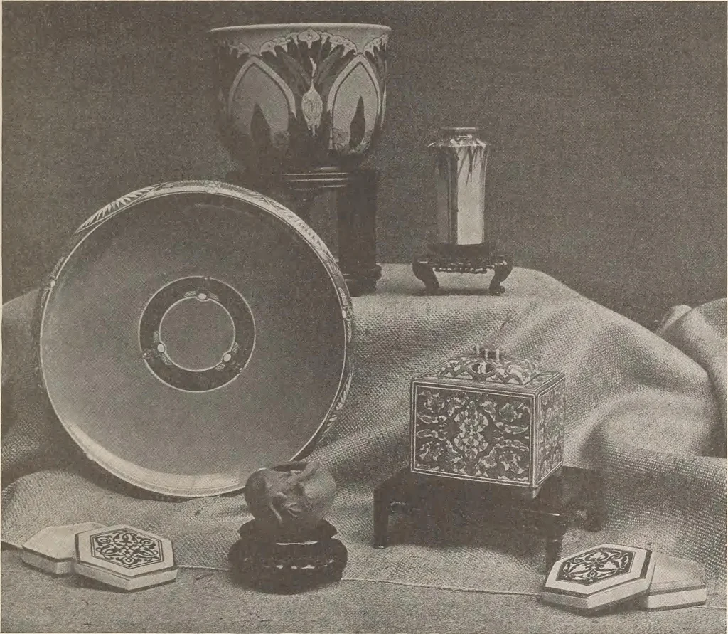 An illustration from Keramic studio, 1899, leaf 20
