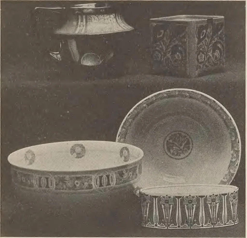 An illustration from Keramic studio, 1899, leaf 210