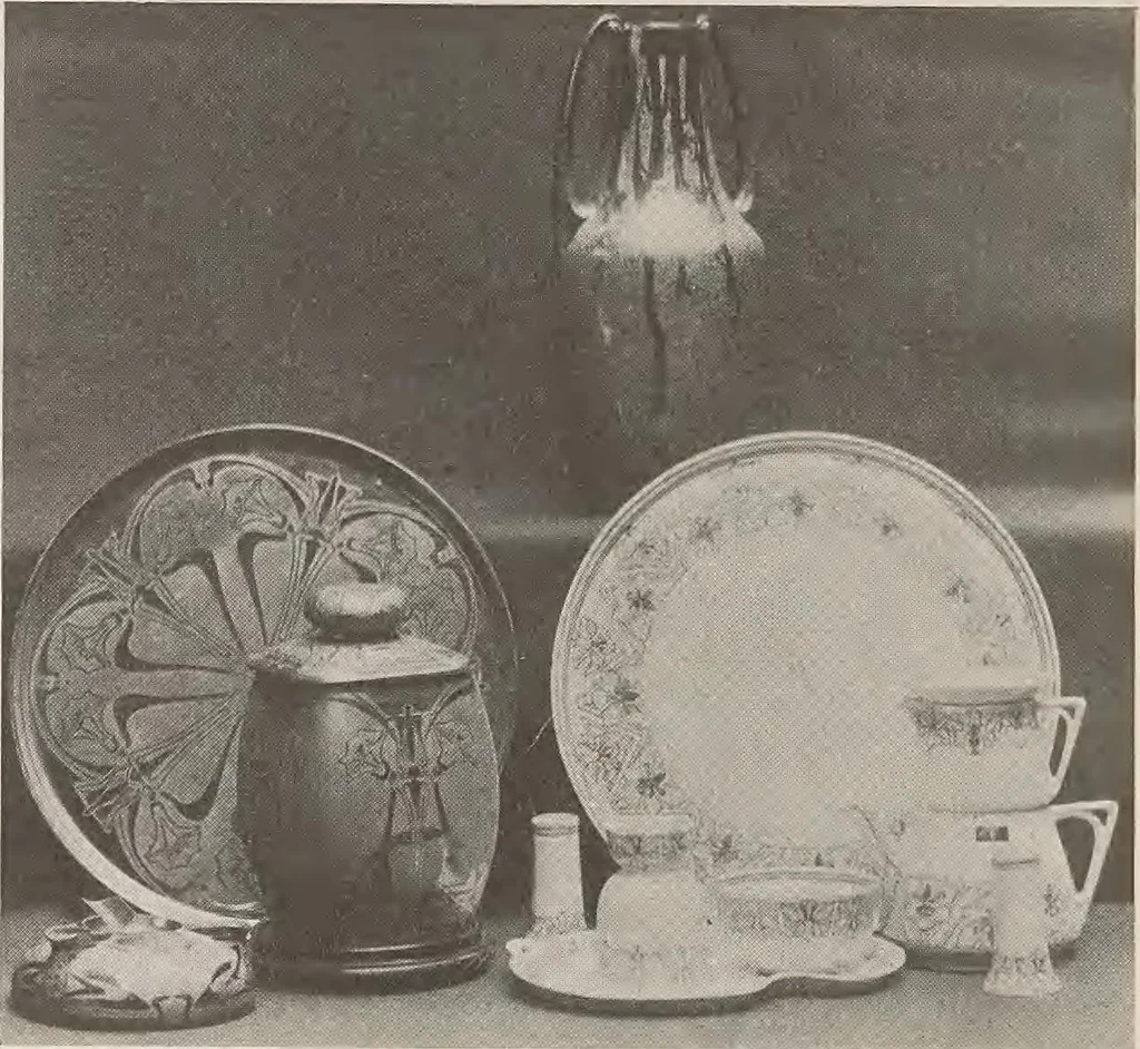 An illustration from Keramic studio, 1899, leaf 211