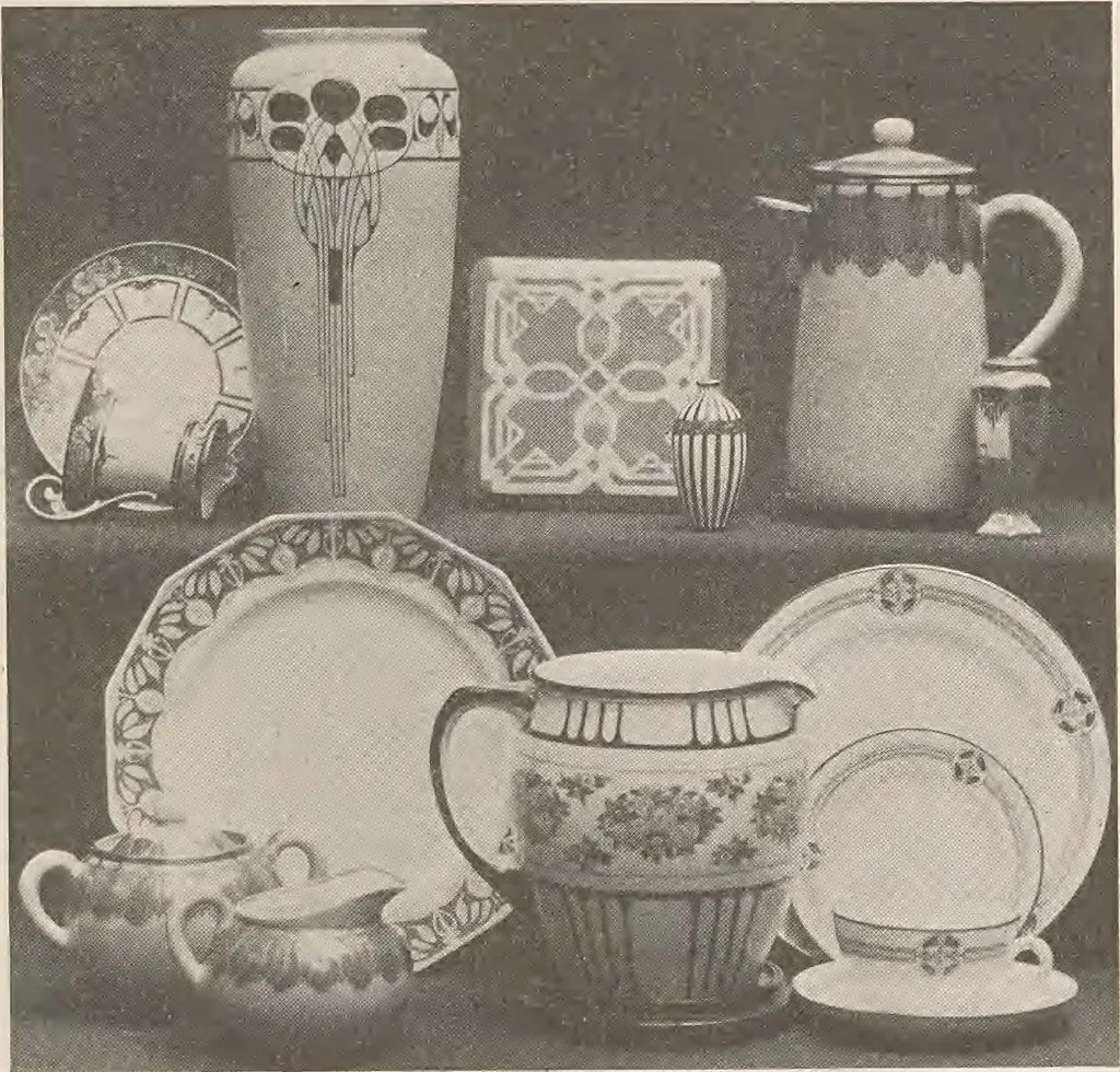 An illustration from Keramic studio, 1899, leaf 212