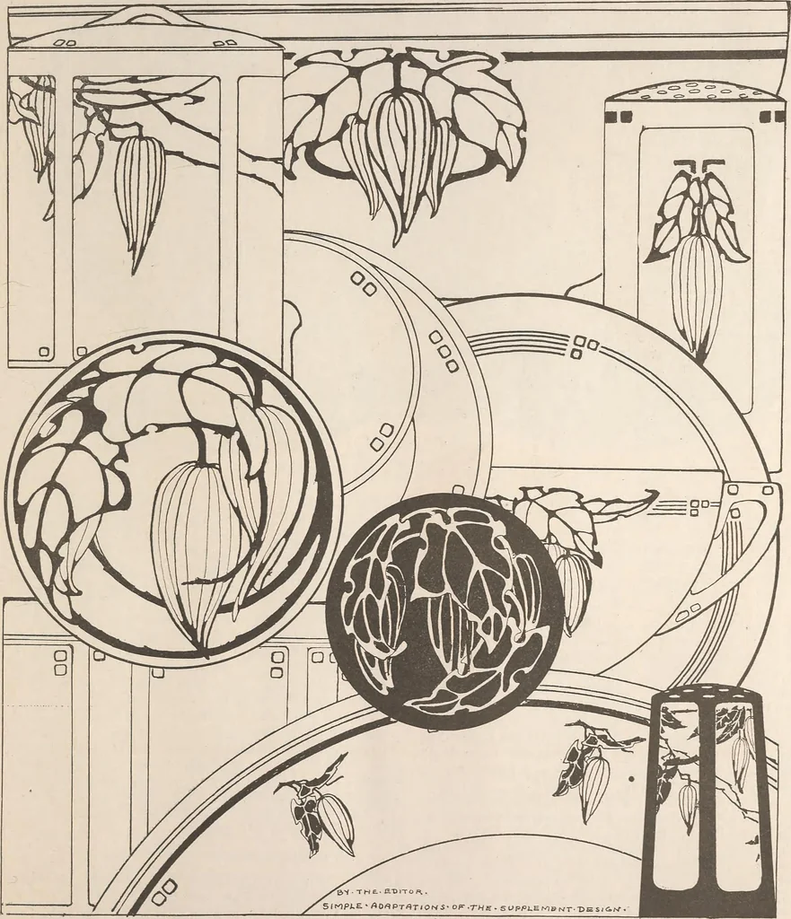 An illustration from Keramic studio, 1899, leaf 216