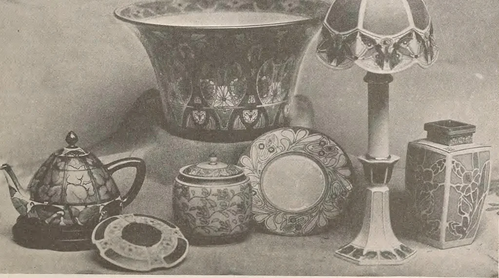 An illustration from Keramic studio, 1899, leaf 22