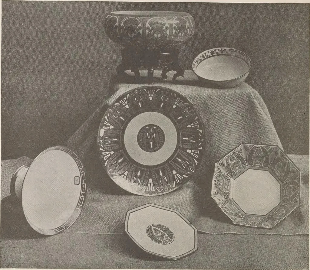 An illustration from Keramic studio, 1899, leaf 23