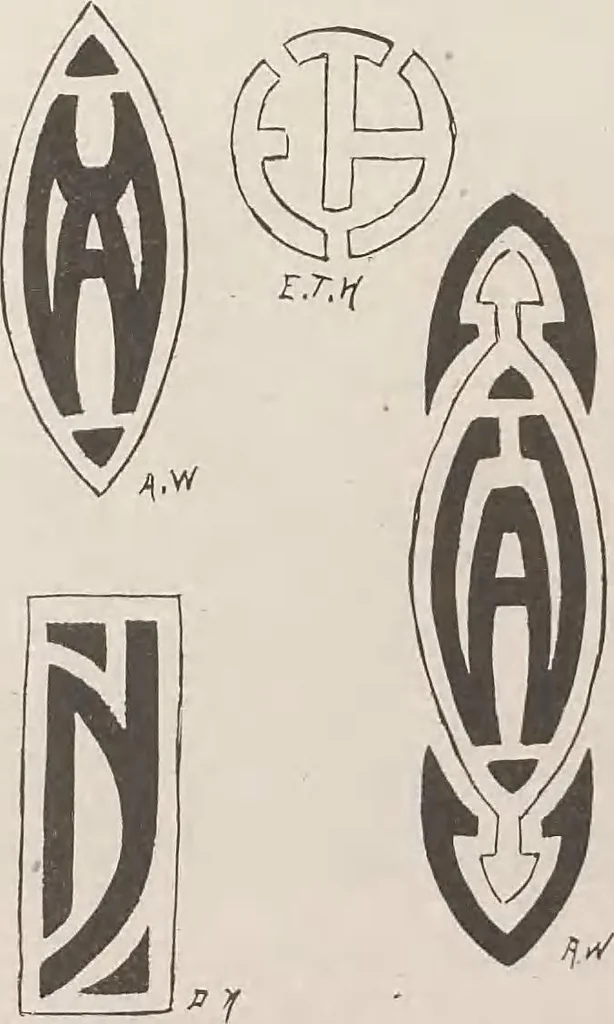 An illustration from Keramic studio, 1899, leaf 23
