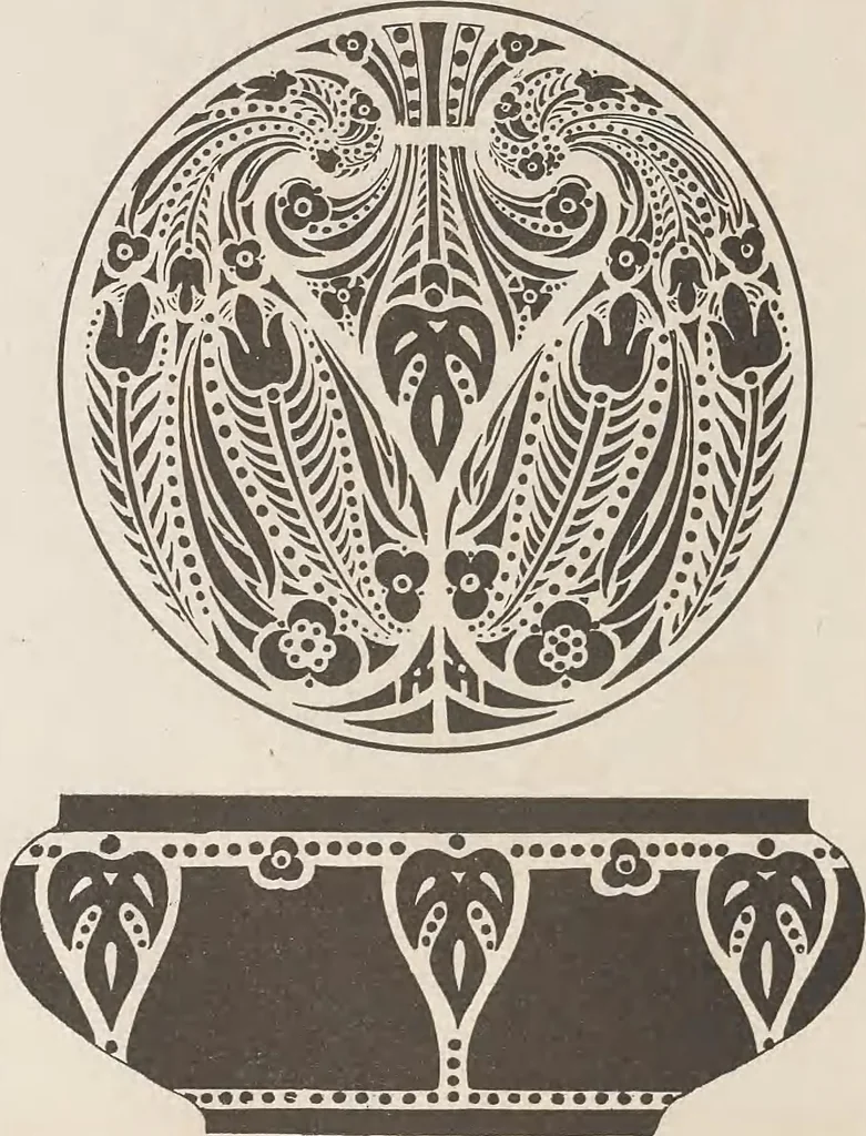 An illustration from Keramic studio, 1899, leaf 239