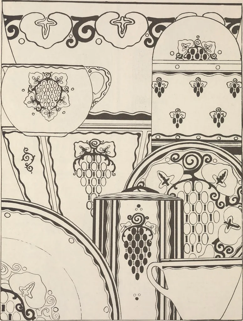 An illustration from Keramic studio, 1899, leaf 245