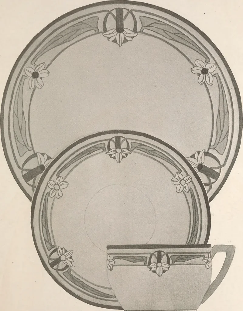 An illustration from Keramic studio, 1899, leaf 252