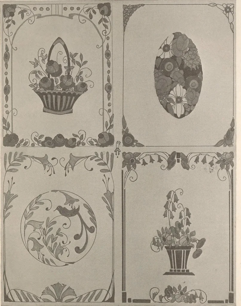 An illustration from Keramic studio, 1899, leaf 254