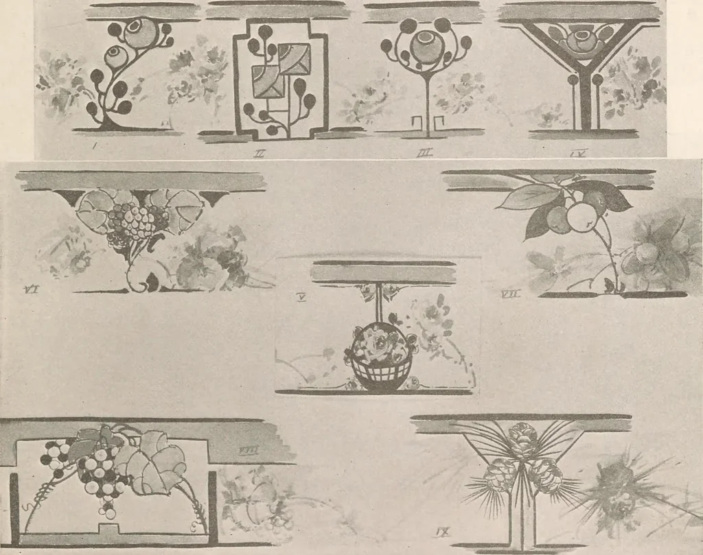 An illustration from Keramic studio, 1899, leaf 256