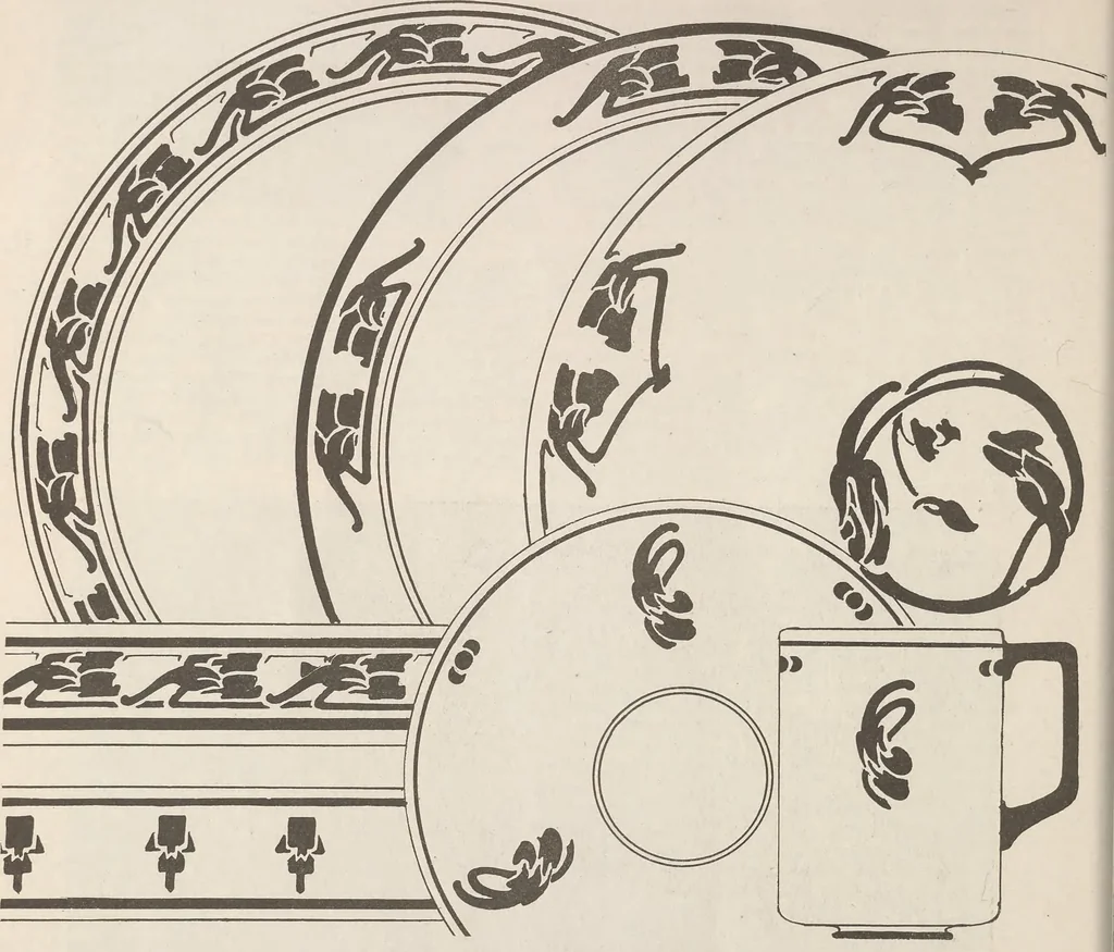 An illustration from Keramic studio, 1899, leaf 275