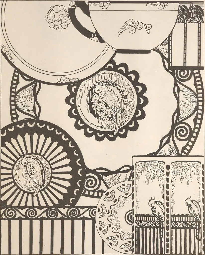 An illustration from Keramic studio, 1899, leaf 296