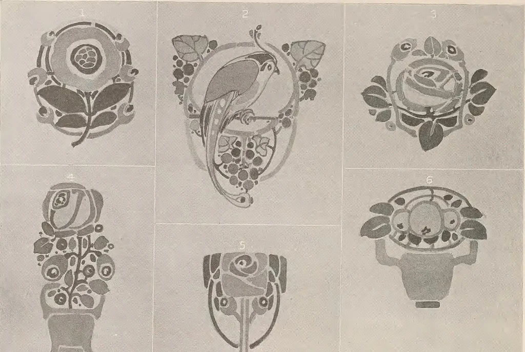 An illustration from Keramic studio, 1899, leaf 297