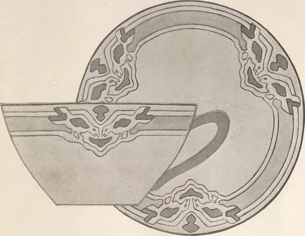 An illustration from Keramic studio, 1899, leaf 306
