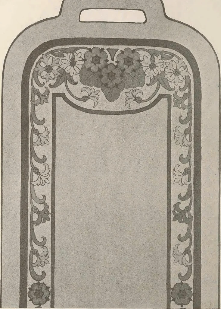 An illustration from Keramic studio, 1899, leaf 313