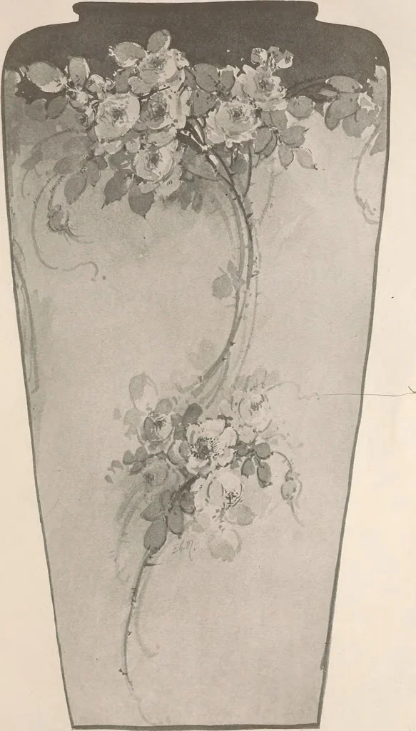An illustration from Keramic studio, 1899, leaf 368