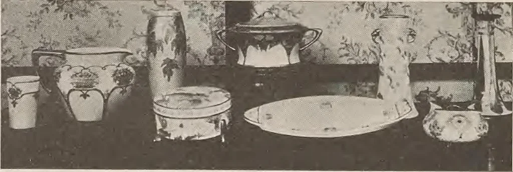 An illustration from Keramic studio, 1899, leaf 41