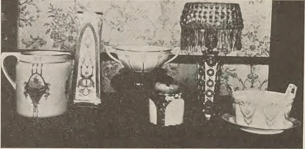 An illustration from Keramic studio, 1899, leaf 41