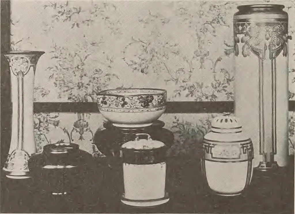 An illustration from Keramic studio, 1899, leaf 41