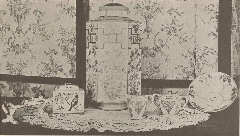 An illustration from Keramic studio, 1899, leaf 42