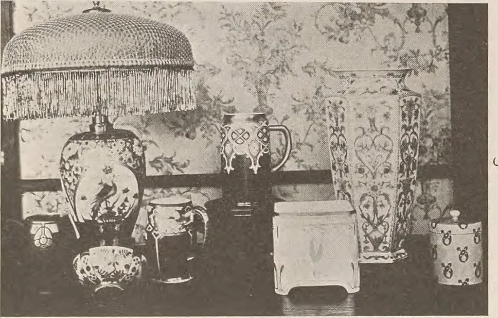 An illustration from Keramic studio, 1899, leaf 43