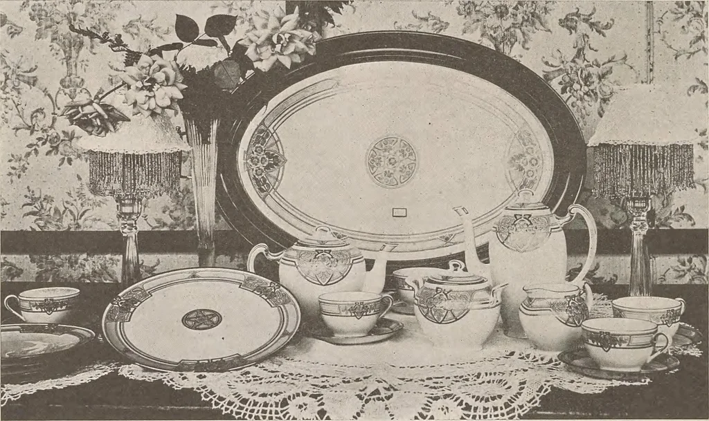 An illustration from Keramic studio, 1899, leaf 43