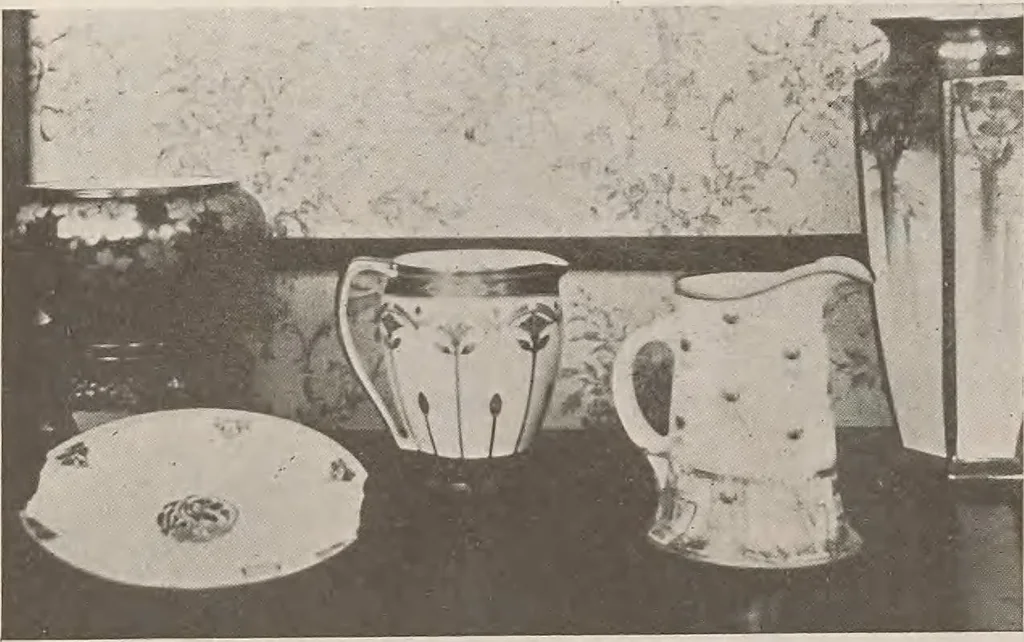 An illustration from Keramic studio, 1899, leaf 43
