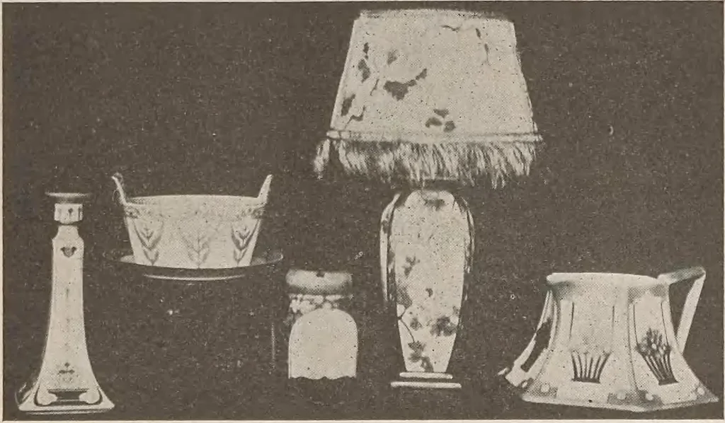 An illustration from Keramic studio, 1899, leaf 44