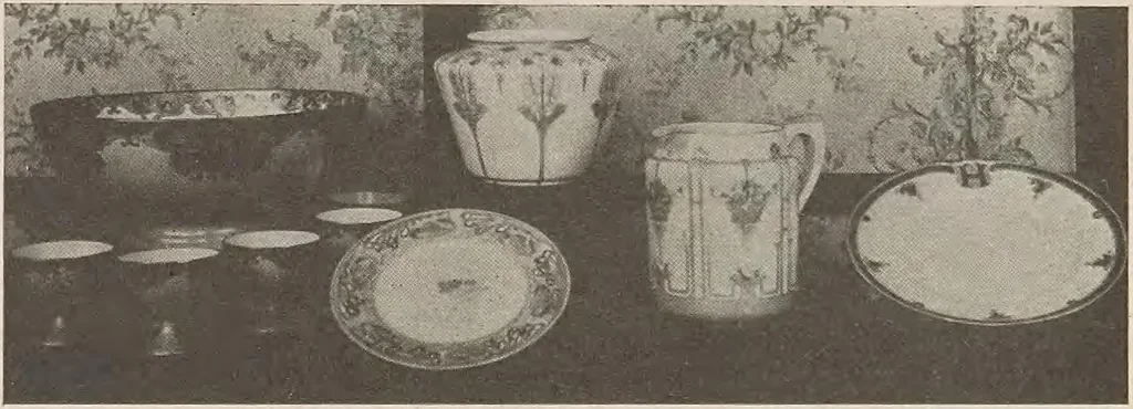 An illustration from Keramic studio, 1899, leaf 45