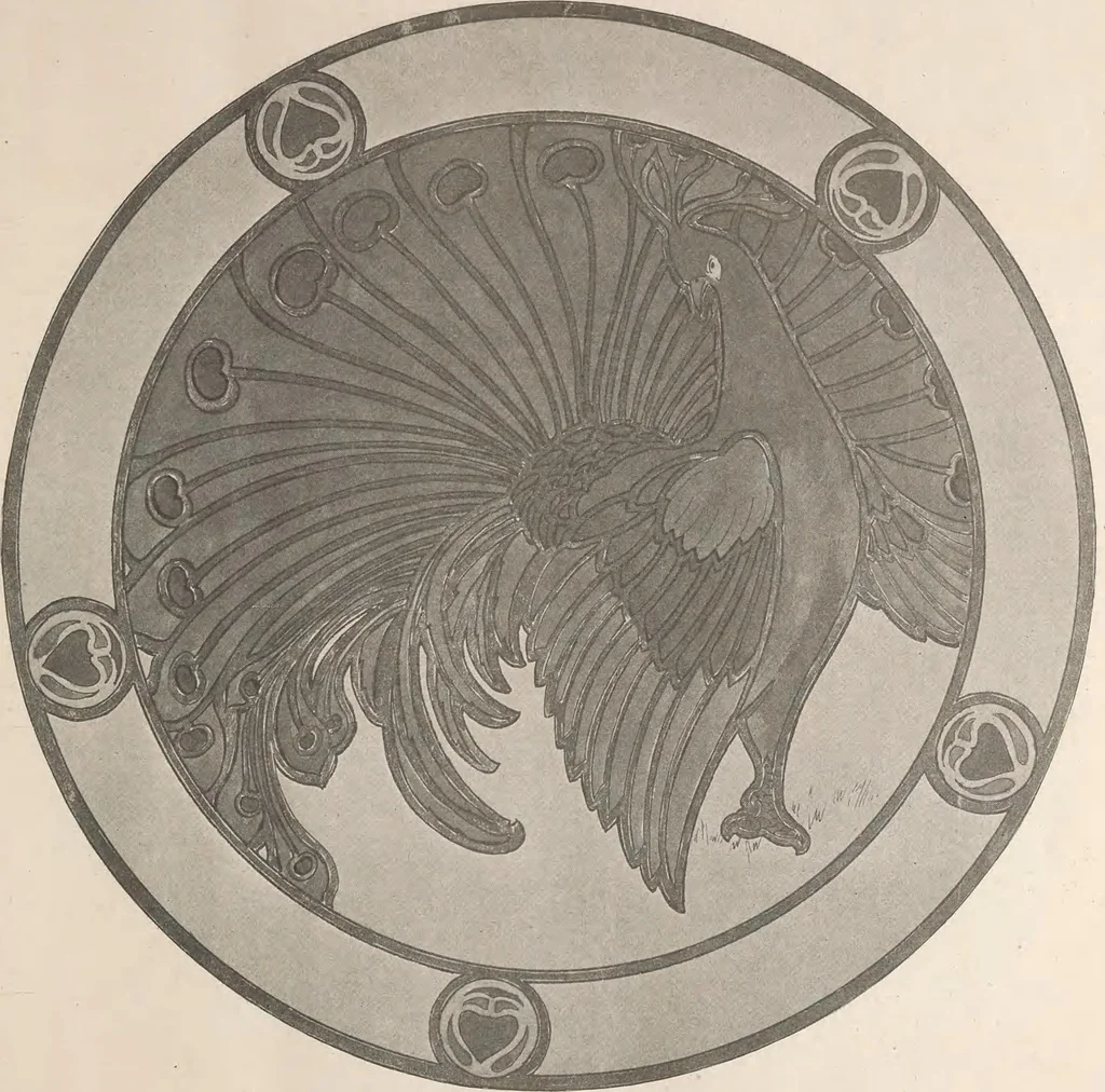 An illustration from Keramic studio, 1899, leaf 46
