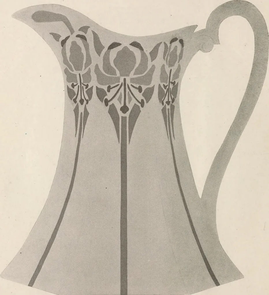 An illustration from Keramic studio, 1899, leaf 49