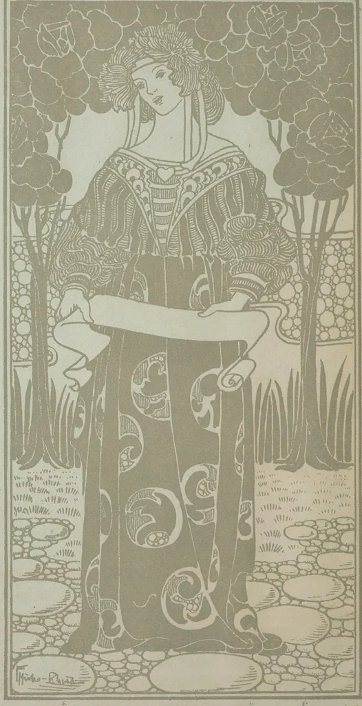 An illustration from Keramic studio, 1899, leaf 55