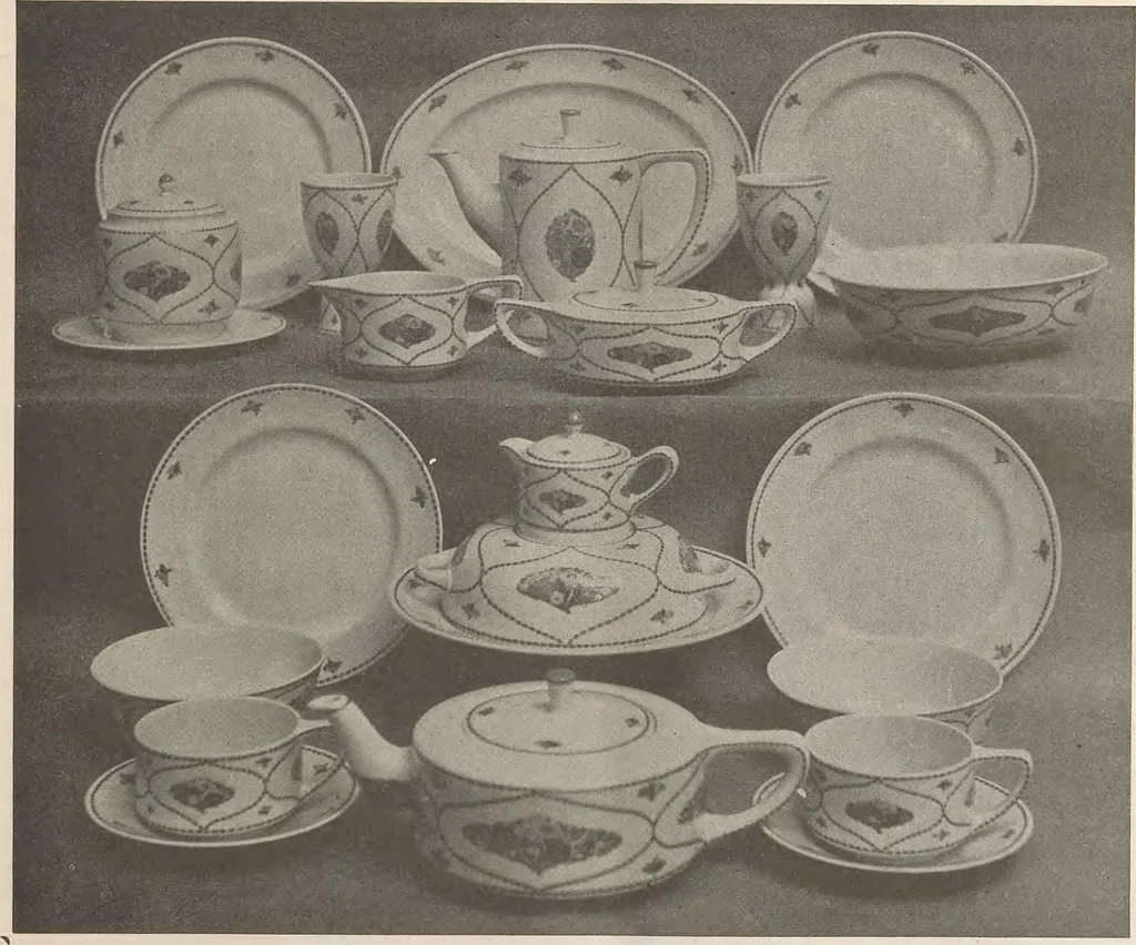 An illustration from Keramic studio, 1899, leaf 70