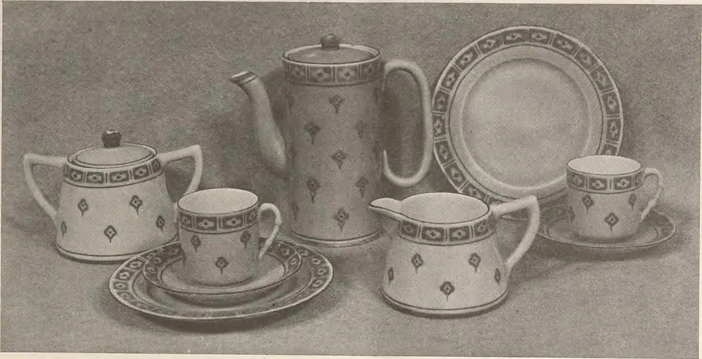 An illustration from Keramic studio, 1899, leaf 72