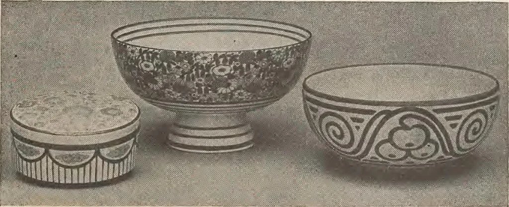 An illustration from Keramic studio, 1899, leaf 74